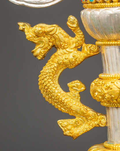 Astamangala Set for Tibetan Offering Rituals