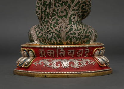 Tsongkhapa Statue Set – Tibetan Gelug Masters Figurine Collection