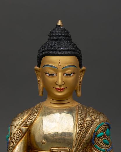 Five Dhyani Buddha Sculpture – Representation of Enlightened Wisdom