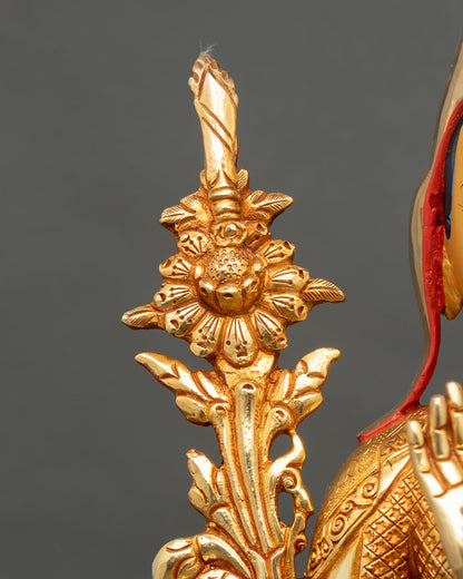 Je Tsongkhapa with Two Disciples Sculpture | Handmade in Nepal