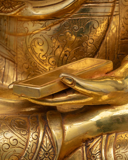 Buddhist Tsongkhapa Set | Handcrafted Trio Set of Buddhist Masters