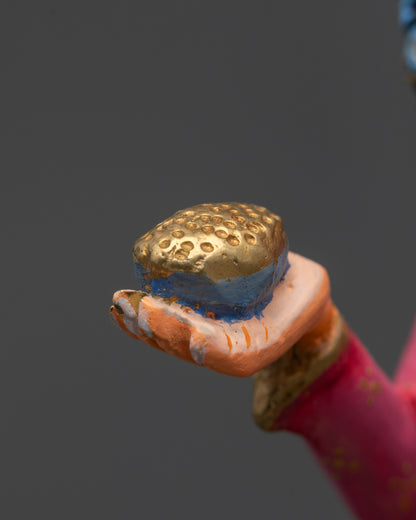 Statue of Guru Padmasambhava on Beautiful Throne | Master of Tantra