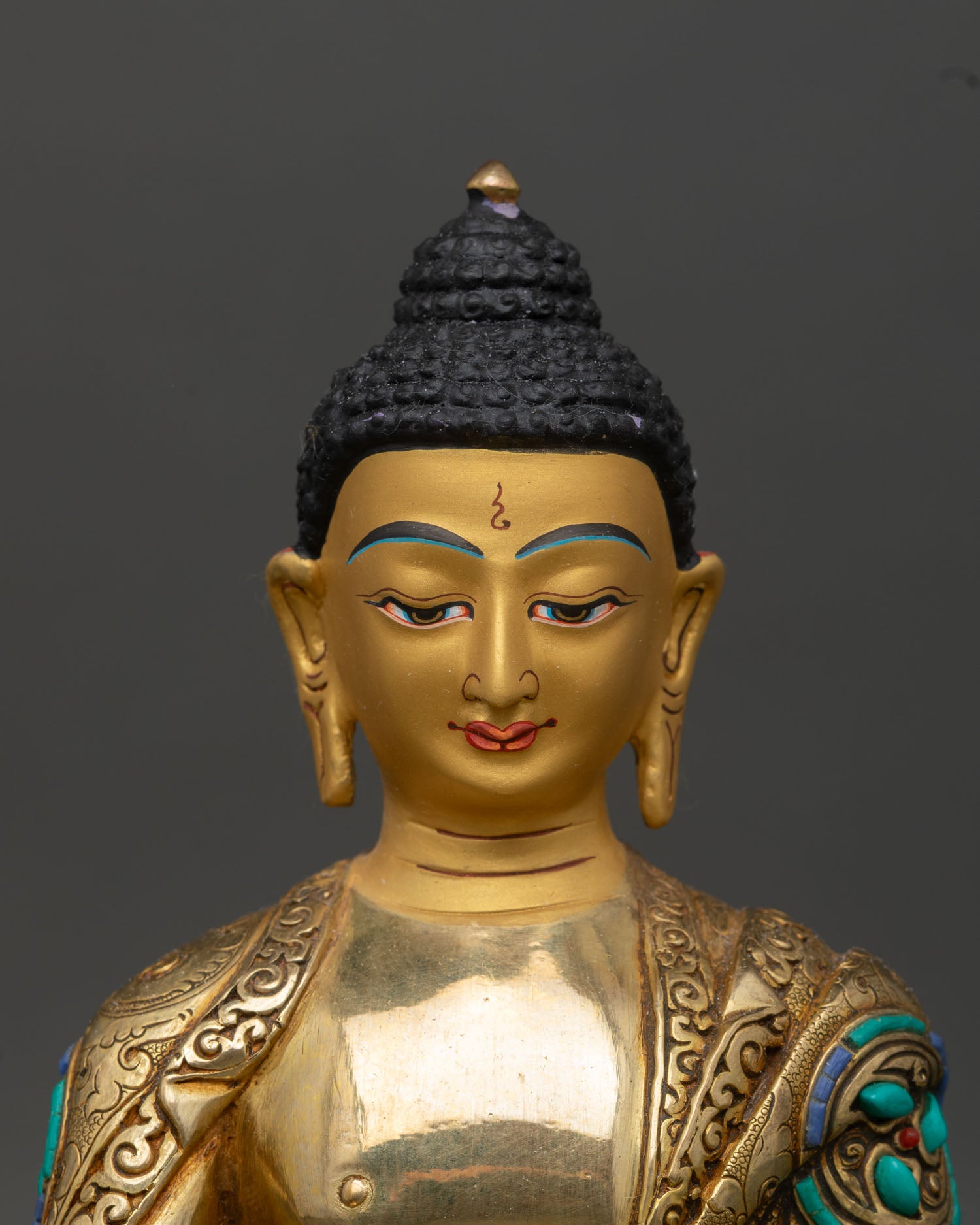 Five Dhyani Buddha Sculpture – Representation of Enlightened Wisdom
