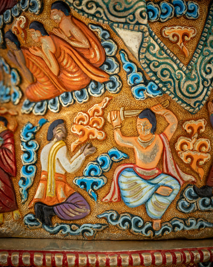 Masterpiece Jowo Rinpoche Shakyamuni Sculpture | Rare Buddha Statue