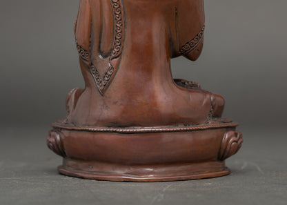 Je Tsongkhapa Statue Set | Himalayan Handcrafted Buddhist Art