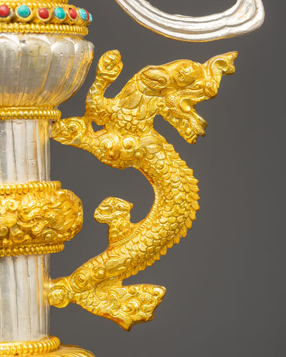 Astamangala Set for Tibetan Offering Rituals