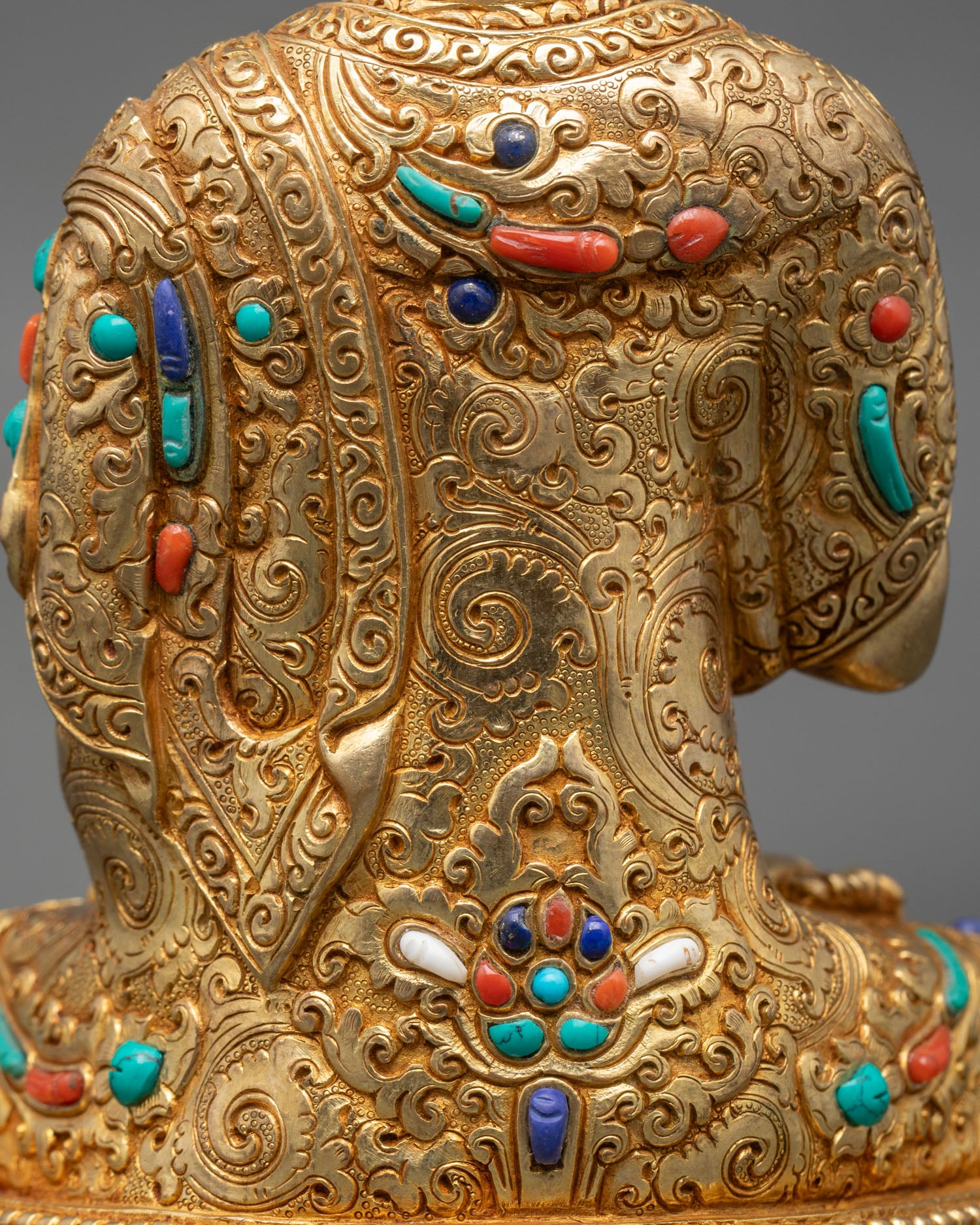 Tsongkhapa and Two Disciples Set – Luminous Wisdom Handmade Statue
