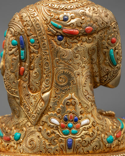 Tsongkhapa and Two Disciples Set – Luminous Wisdom Handmade Statue