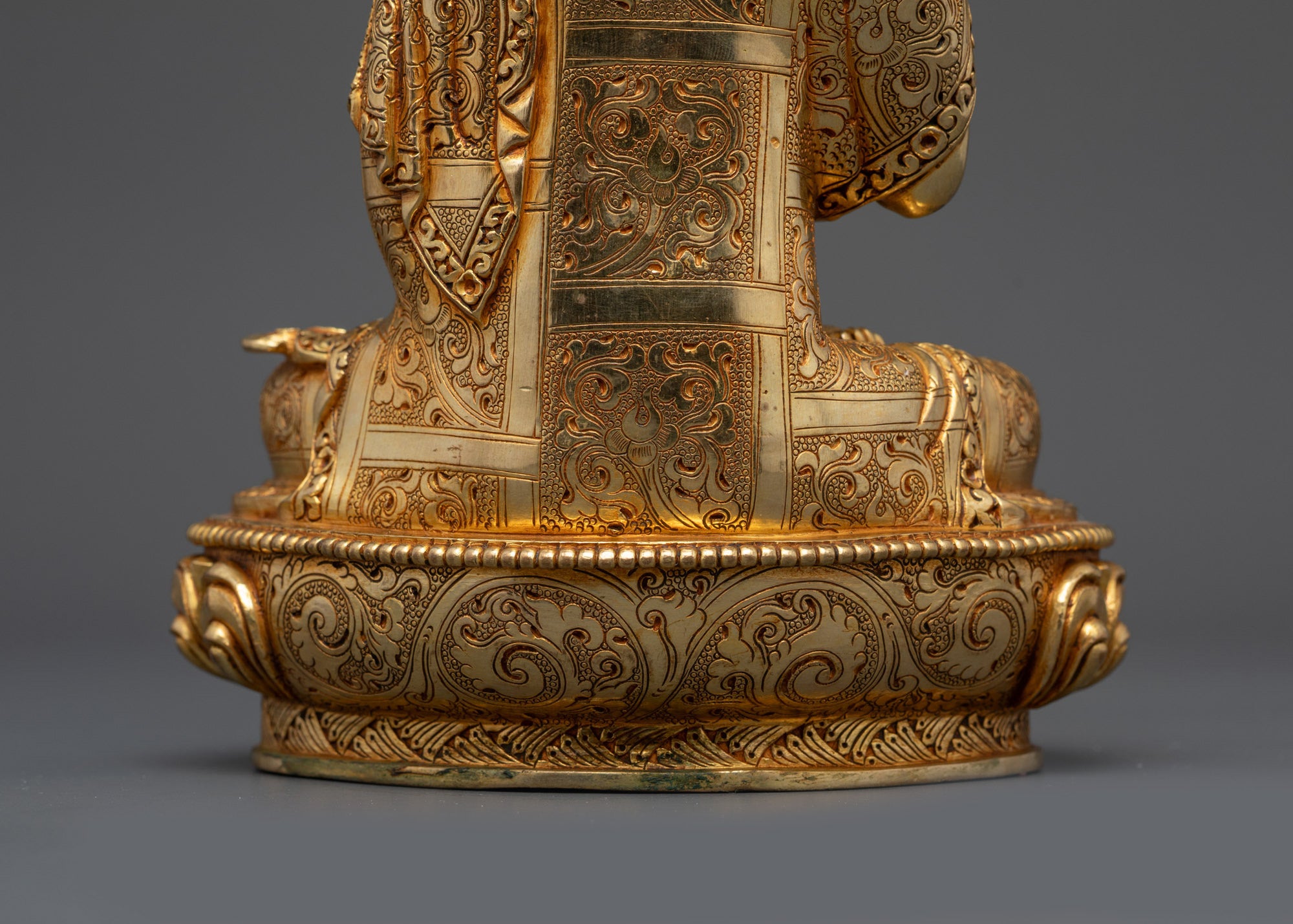 Tsong Khapa Statue Set | Tibetan Buddhist Teacher with Two Disciples