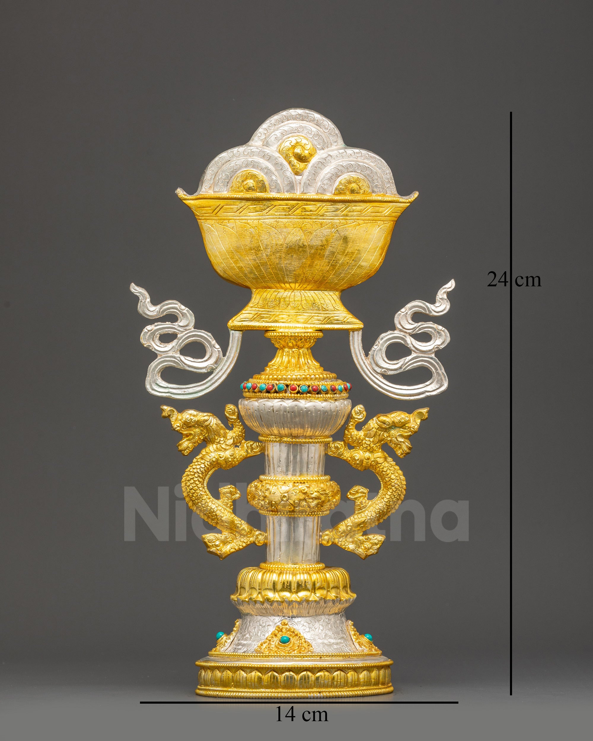 Astamangala Set for Tibetan Offering Rituals