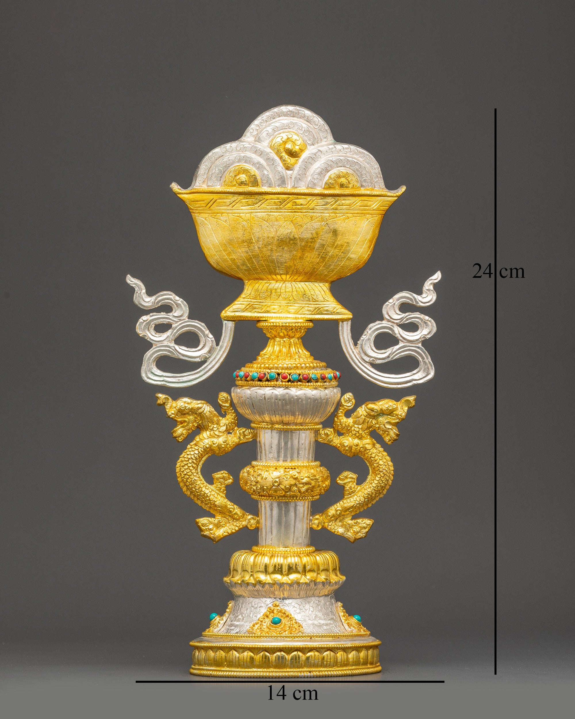 Astamangala Set for Tibetan Offering Rituals