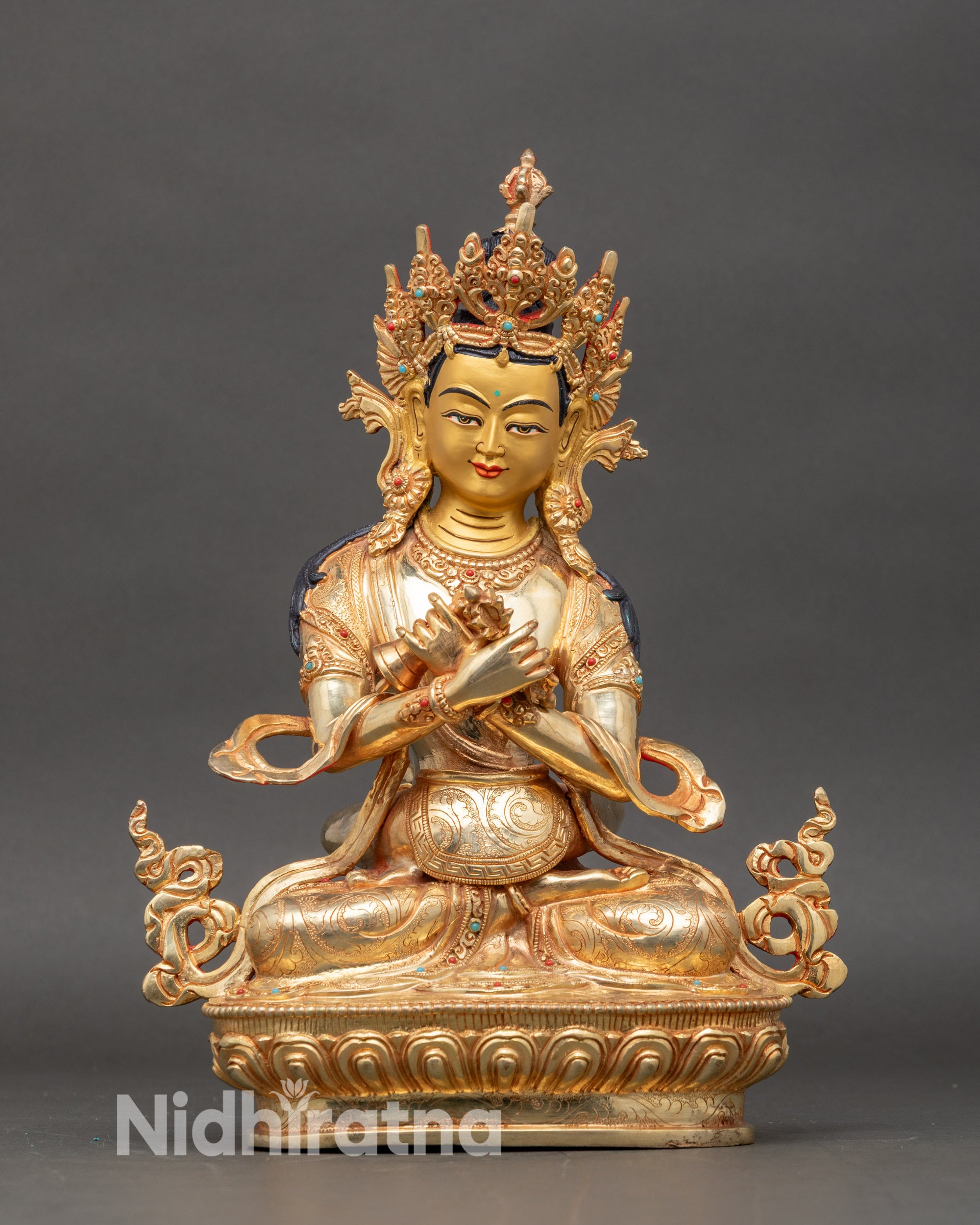 Vajradhara and Consort Statue for Spiritual Harmony
