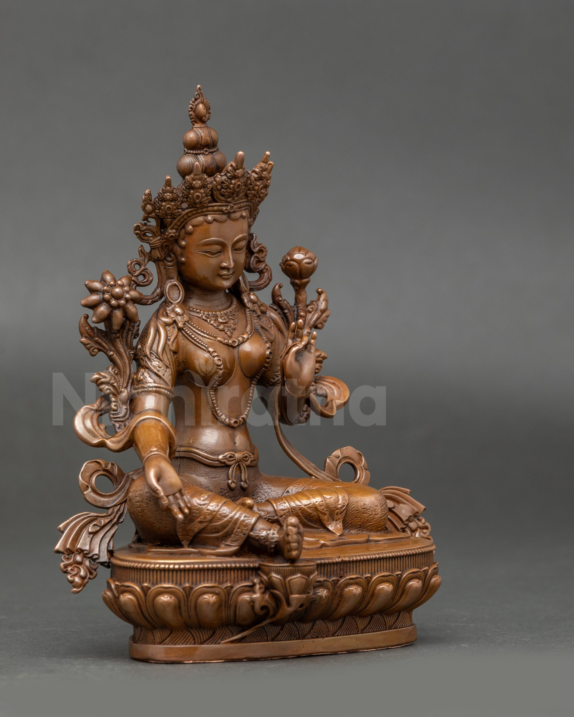 Green Tara Statue