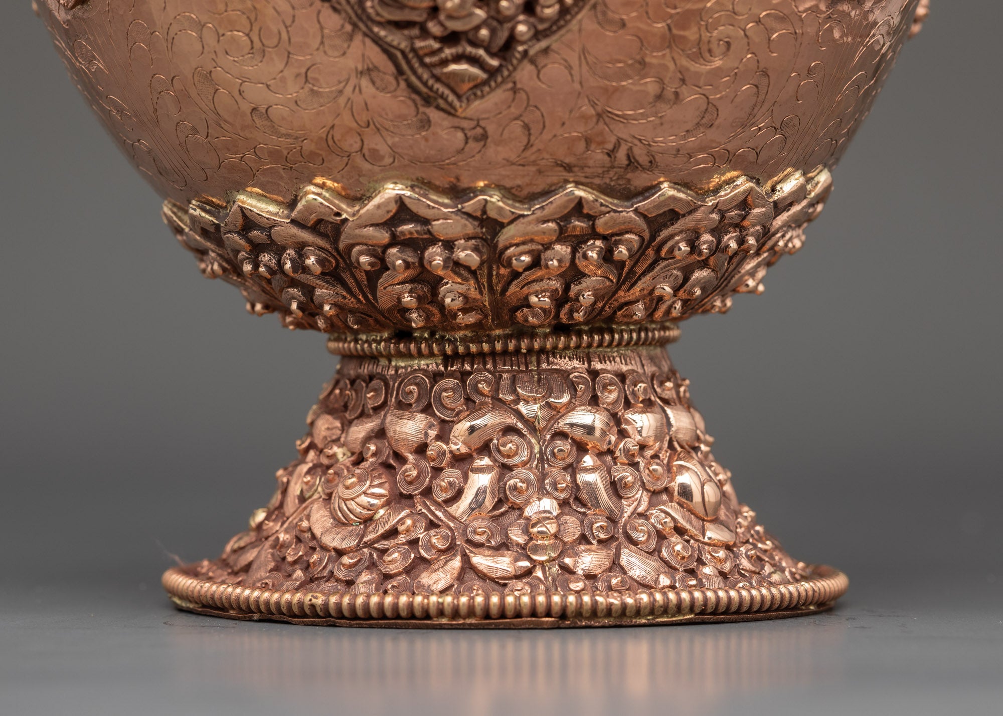 Himalayan Sangbour Incense Burner | Copper Buddhist Ritual Burner