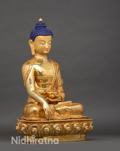 Enlightened Buddha Statue | Handcrafted Nepalese Meditation Figure