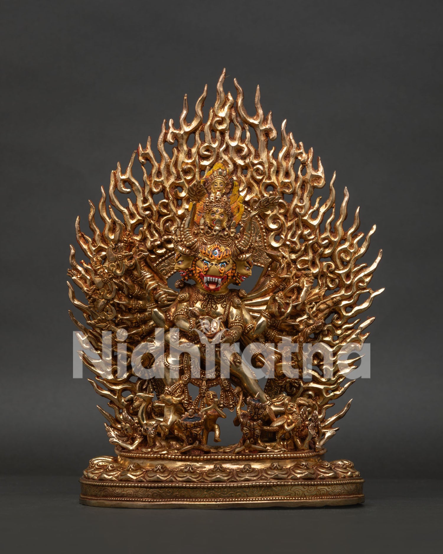 Yamantaka Statue | Traditional Newari Artisan Craft