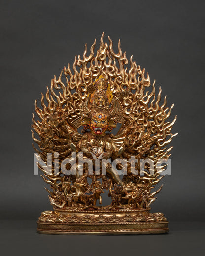 Yamantaka Statue | Traditional Newari Artisan Craft