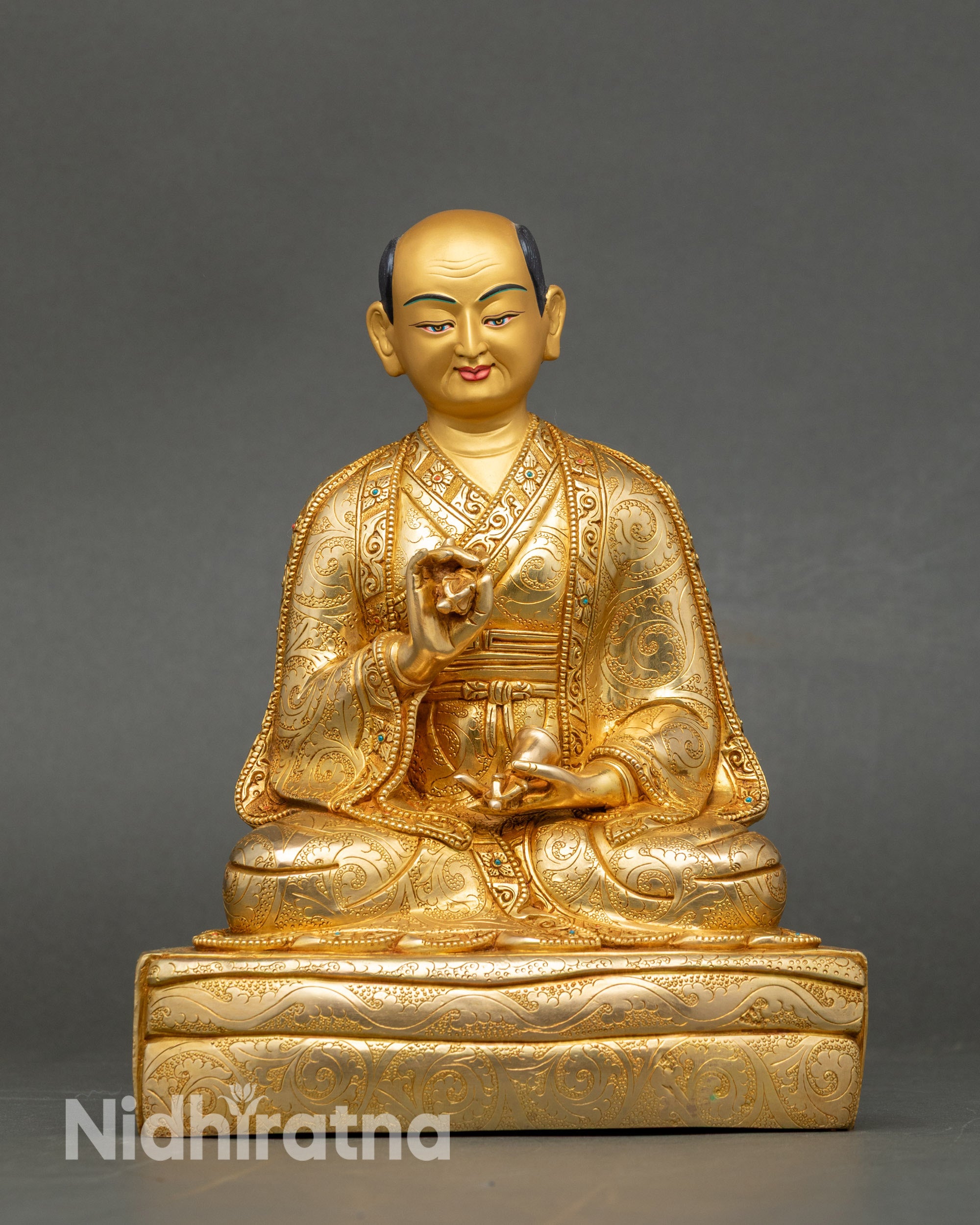 Shakya Masters Set Sculpture - Five Sakya Lineage Founders