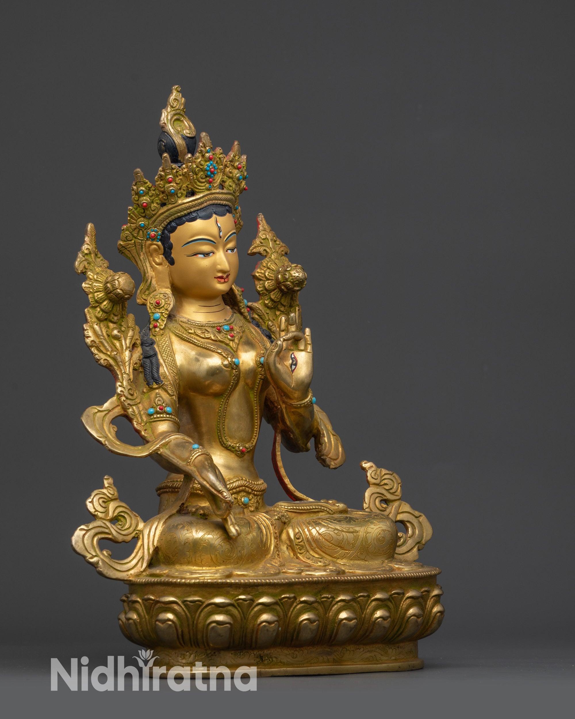 White Tara Statue