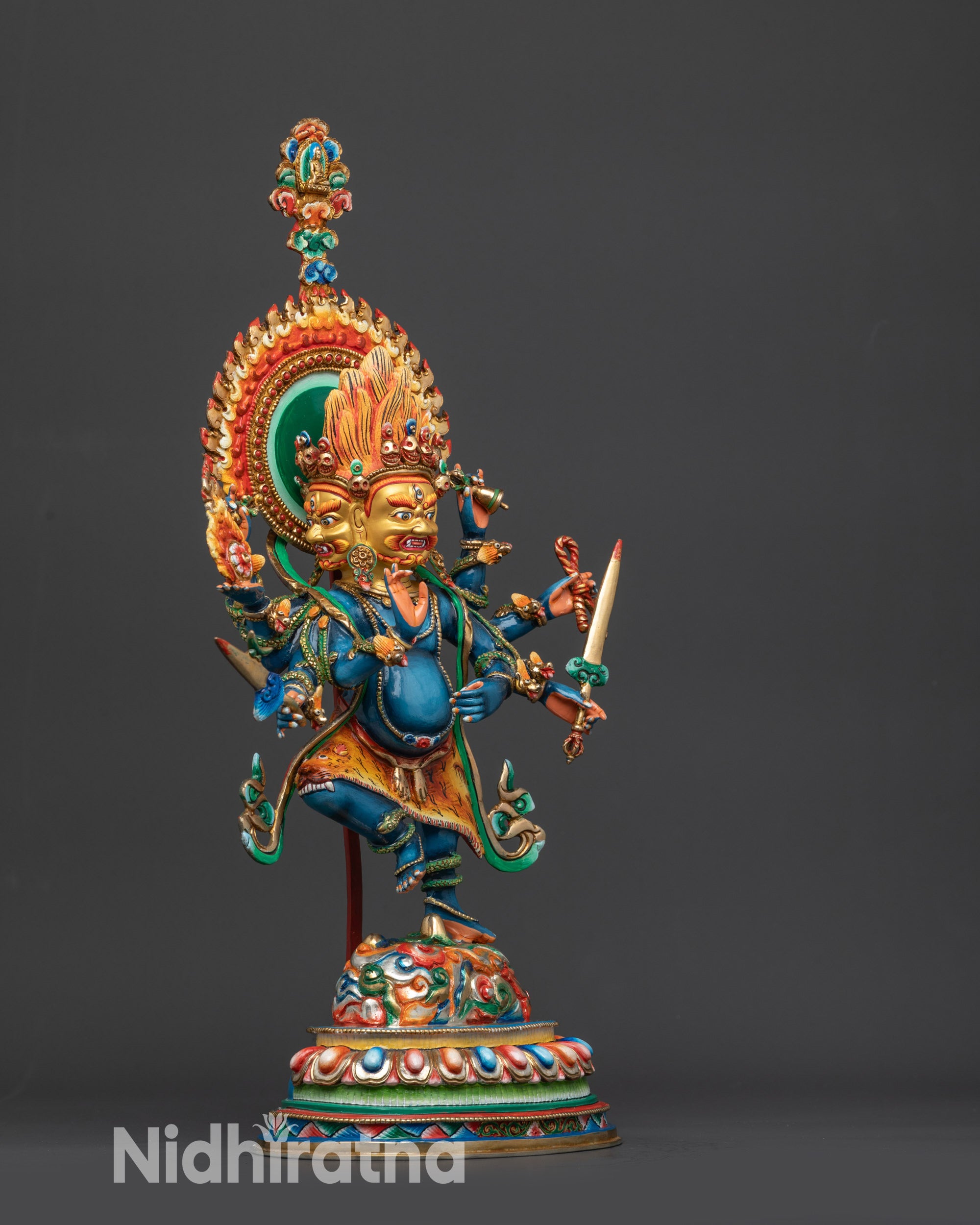 Channel Spiritual Purity with Ucchusma Statue | Authentic Spiritual Deity