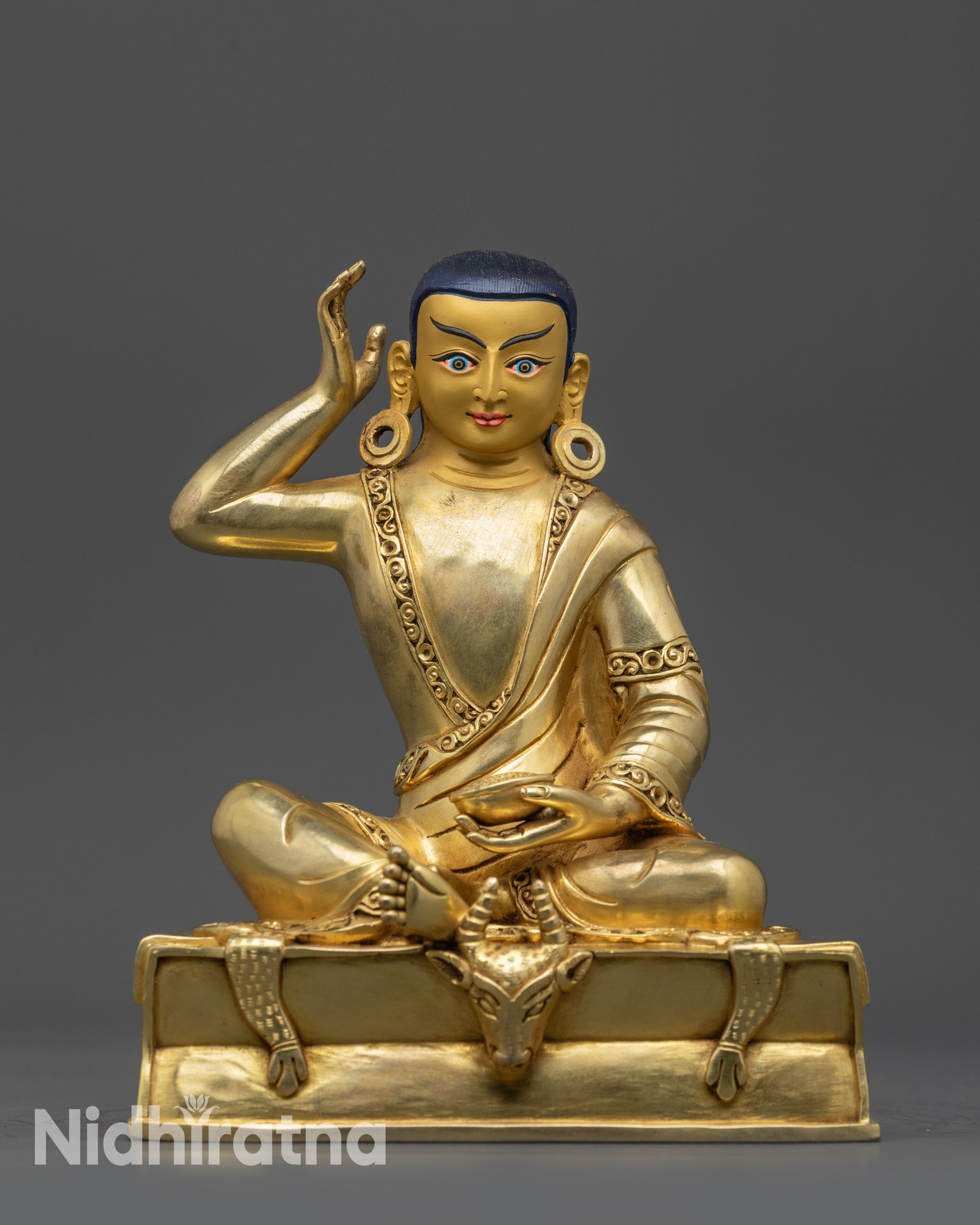 Marpha Statue Set | Tibetan Buddhist Masters Handcrafted Figures