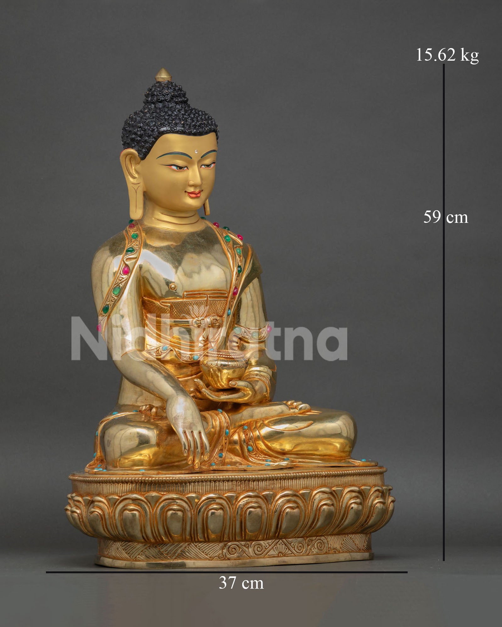 Large Shakyamuni Buddha Statue for Meditation and Prayer