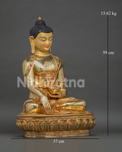 Large Shakyamuni Buddha Statue for Meditation and Prayer
