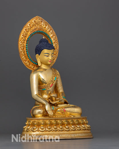 Guru Shakyamuni Buddha: The Bodhi Tree's Guardian
