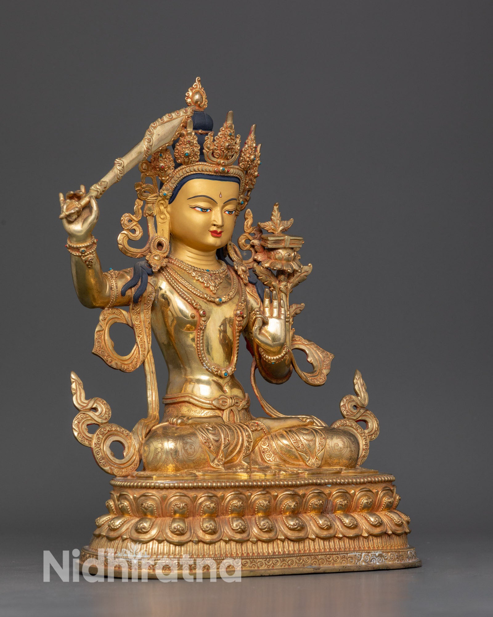 The Compassionate Swordbearer: Manjushri's Wisdom Unveiled