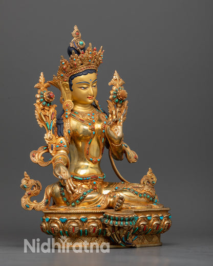 Green Tara: The Swift Savior and Compassionate Deity