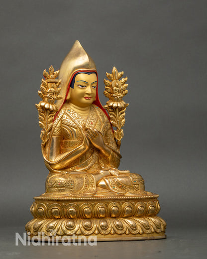 Je Tsongkhapa Master  Statue for Meditation and Spiritual Blessings
