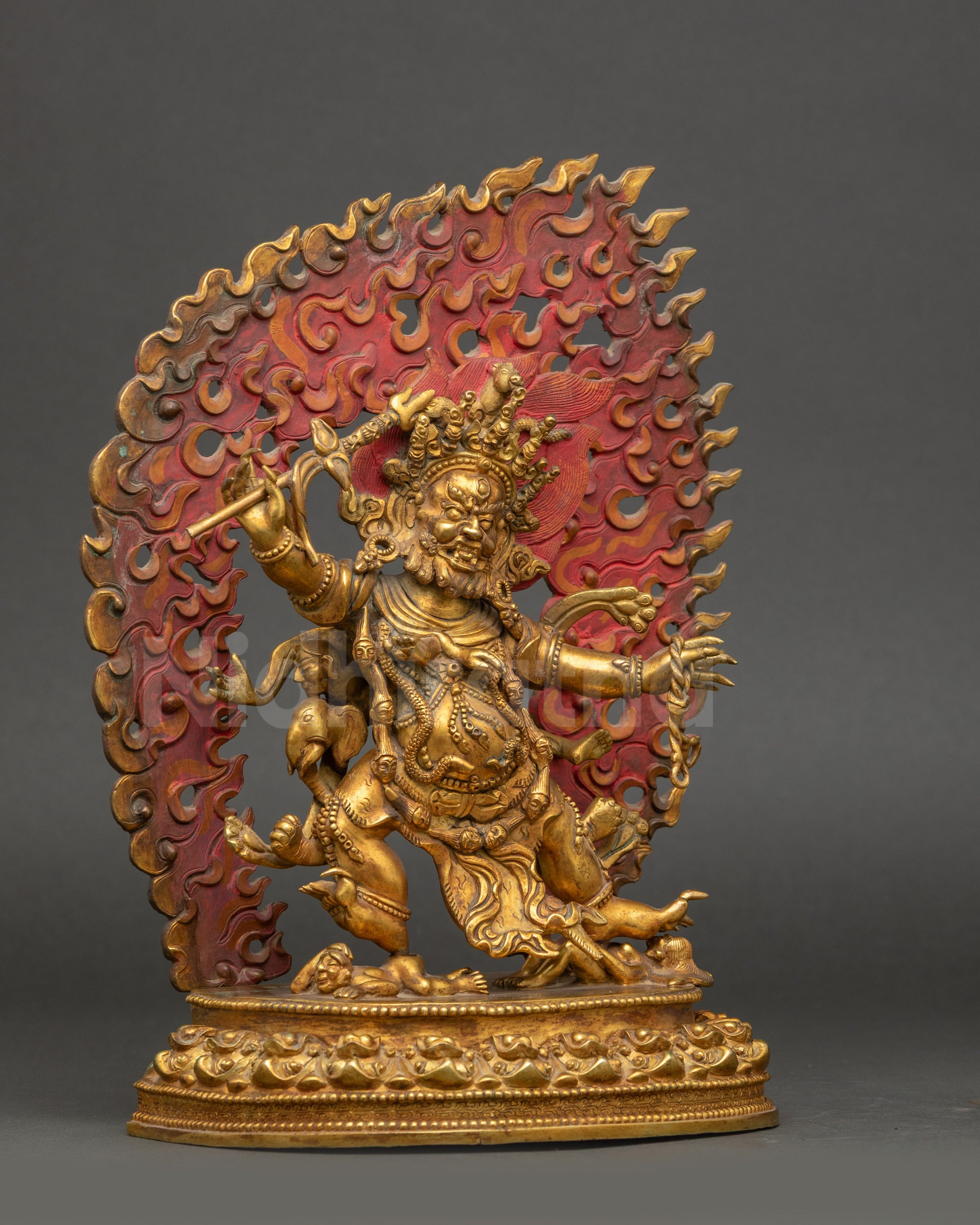 Nepalese Hayagriva Statue – Wrathful Deity of Protection