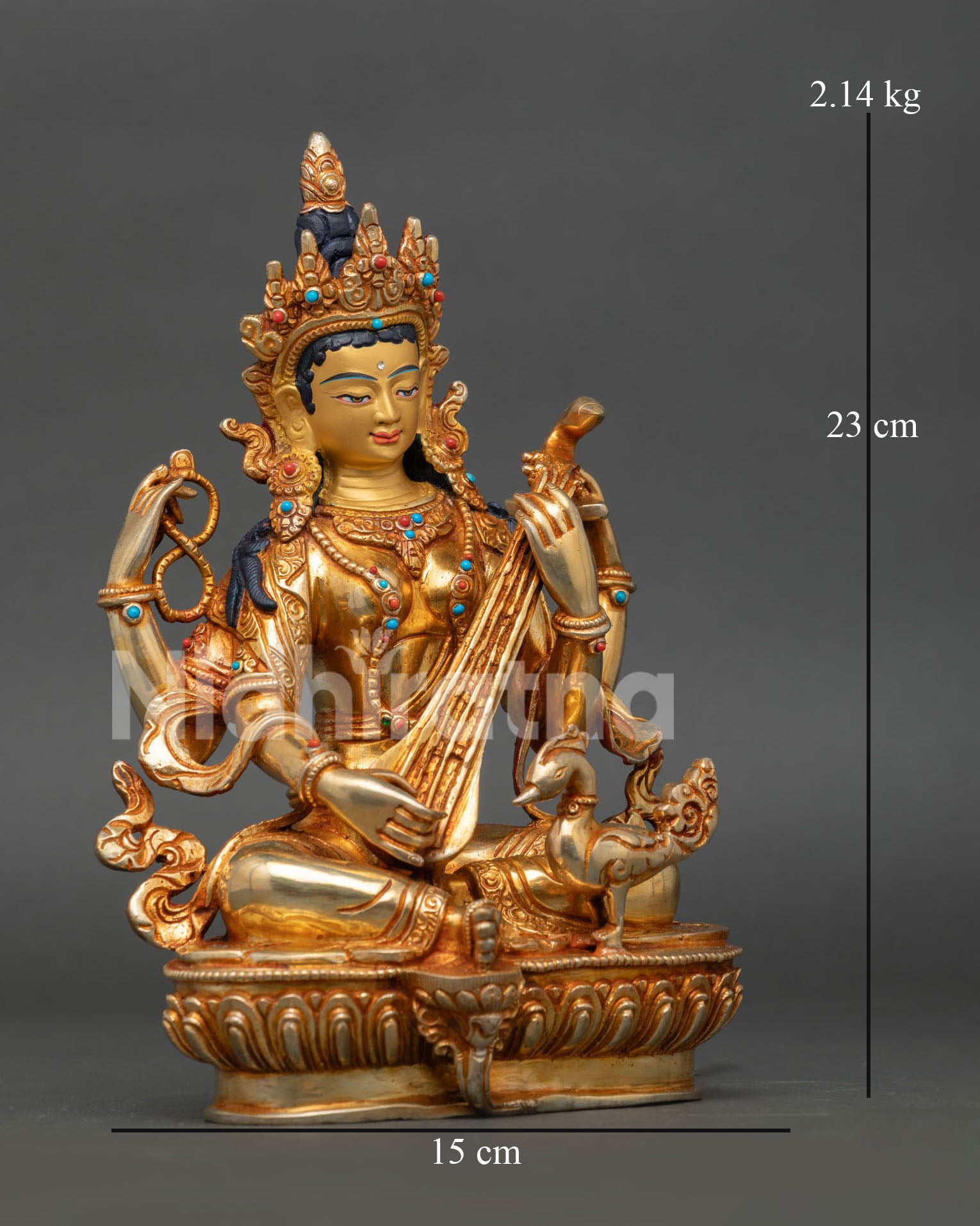 Goddess Saraswati Statue | Handcrafted Himalayan Art for Knowledge