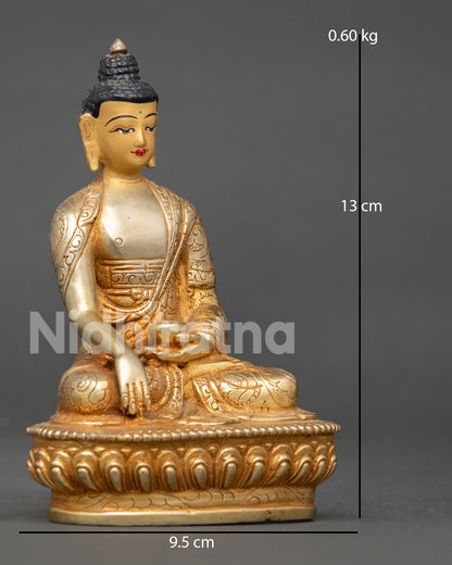 Authentic Shakyamuni Buddha Sculpture | Handmade in Patan Nepal