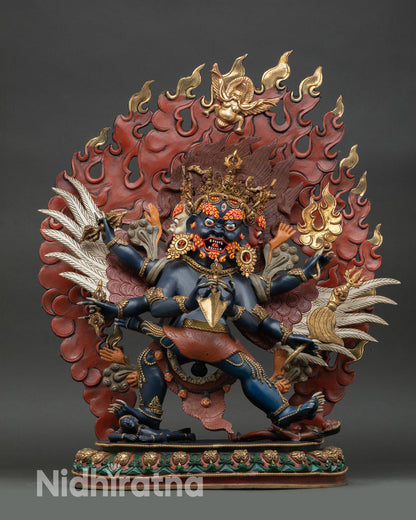 Powerful Vajrakilaya Statue | Wrathful Tantric Protector