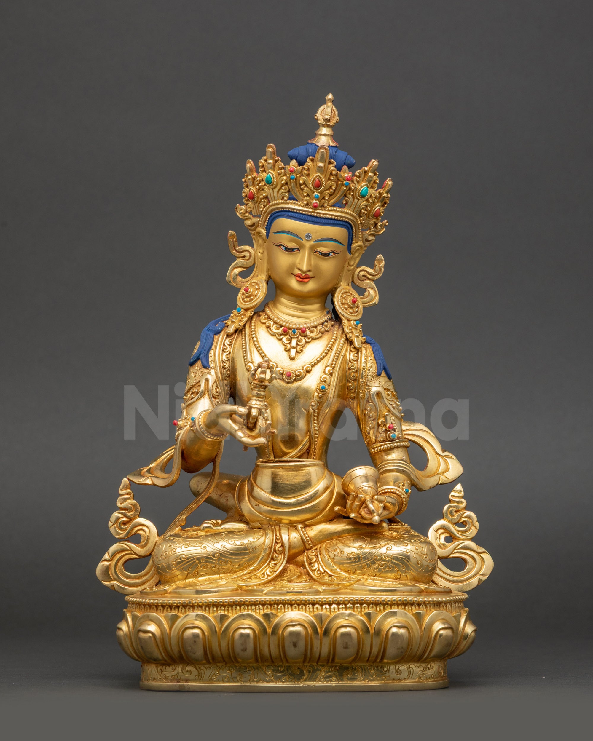 Vajrasattva and Consort Statue- Buddhist Deity for Purification Practice