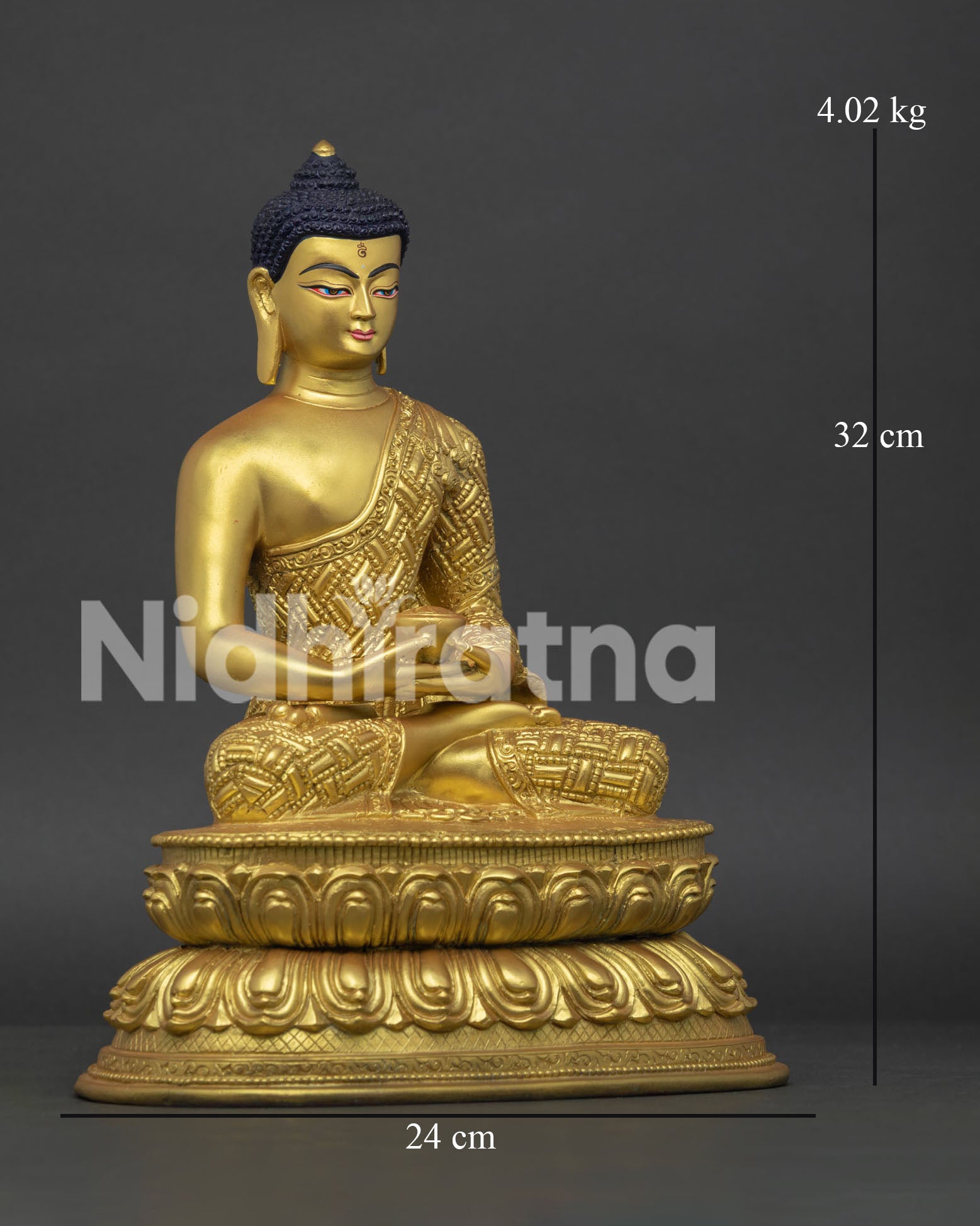 Amitabha Buddha Statue | Buddhist Shrine Artwork