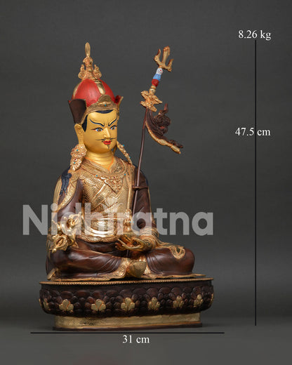 Guru Rinpoche Statue | Handmade Himalayan Buddhist Art