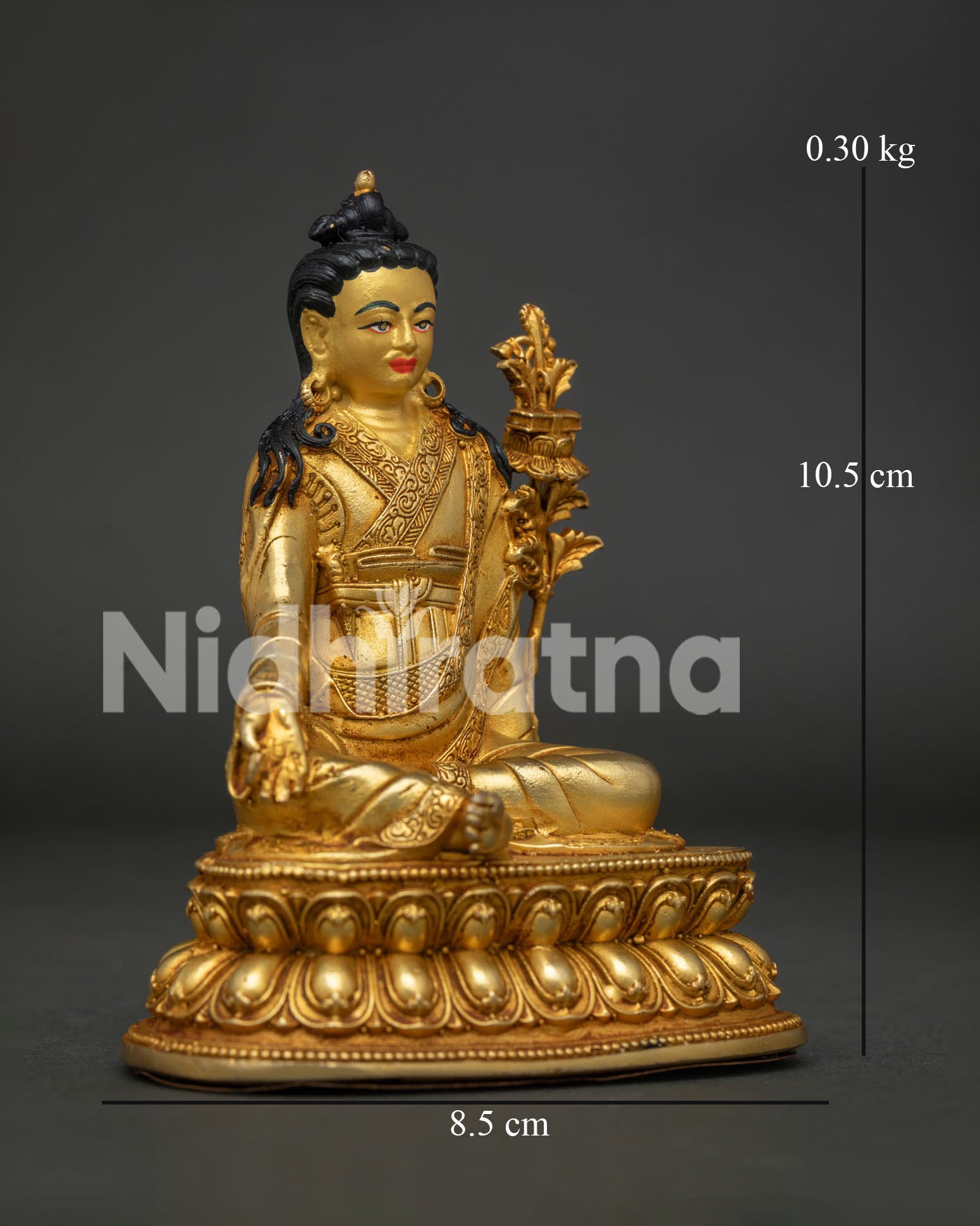 Jigme Lingpa Statue | Handmade Copper Buddhist Artwork