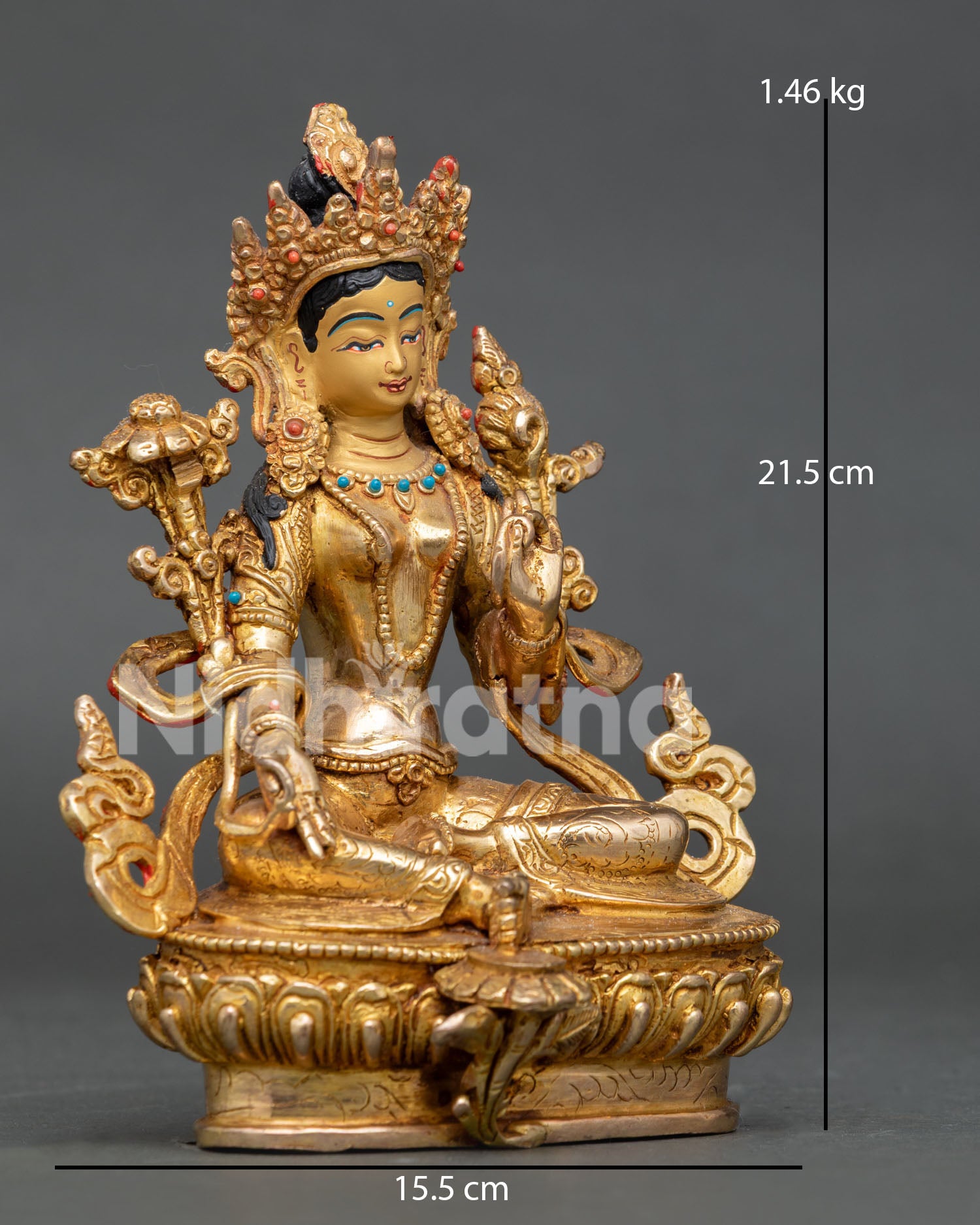Green Tara Statue