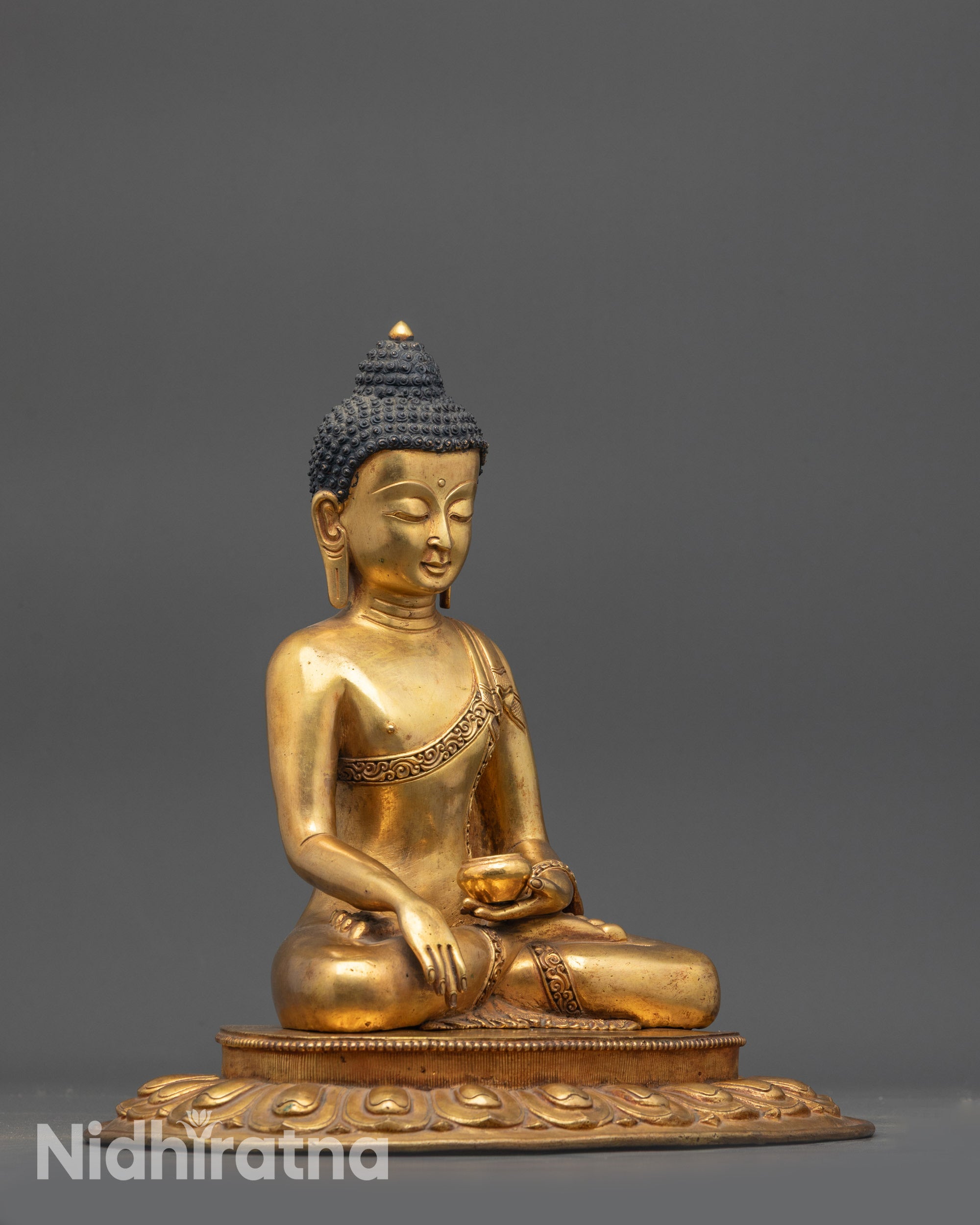 Antique Shakyamuni Buddha Sculpture | 30-Year Old Spiritual Masterpiece