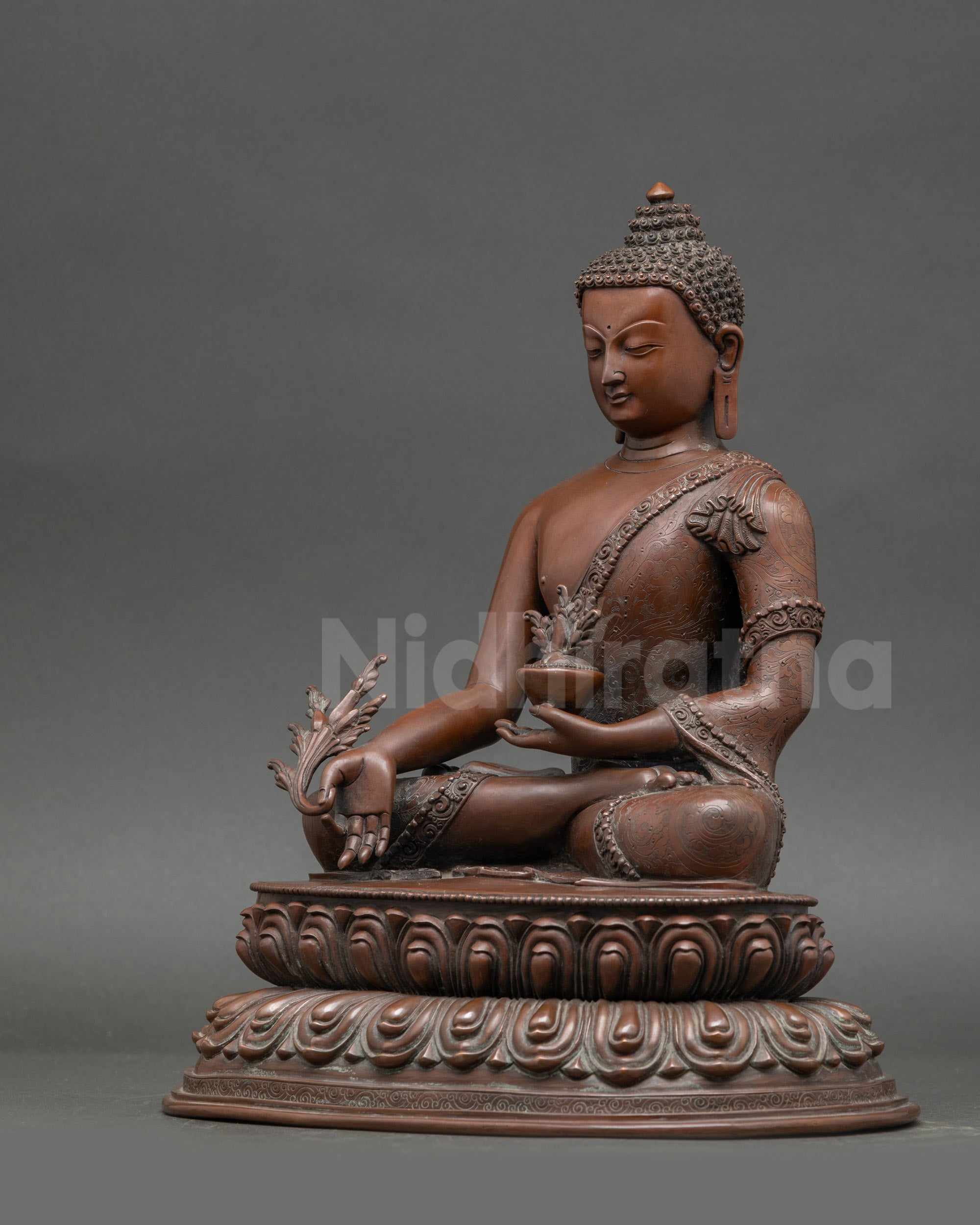 Three Buddha Set | Handmade Nepalese Buddhist Statues