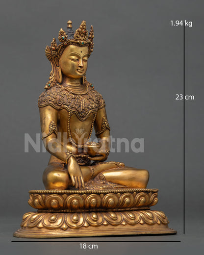 Crown Shakyamuni Buddha Statue
