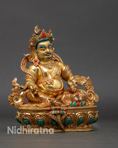 Treasure God Dzambhala Statue | Attract Prosperity and Luck