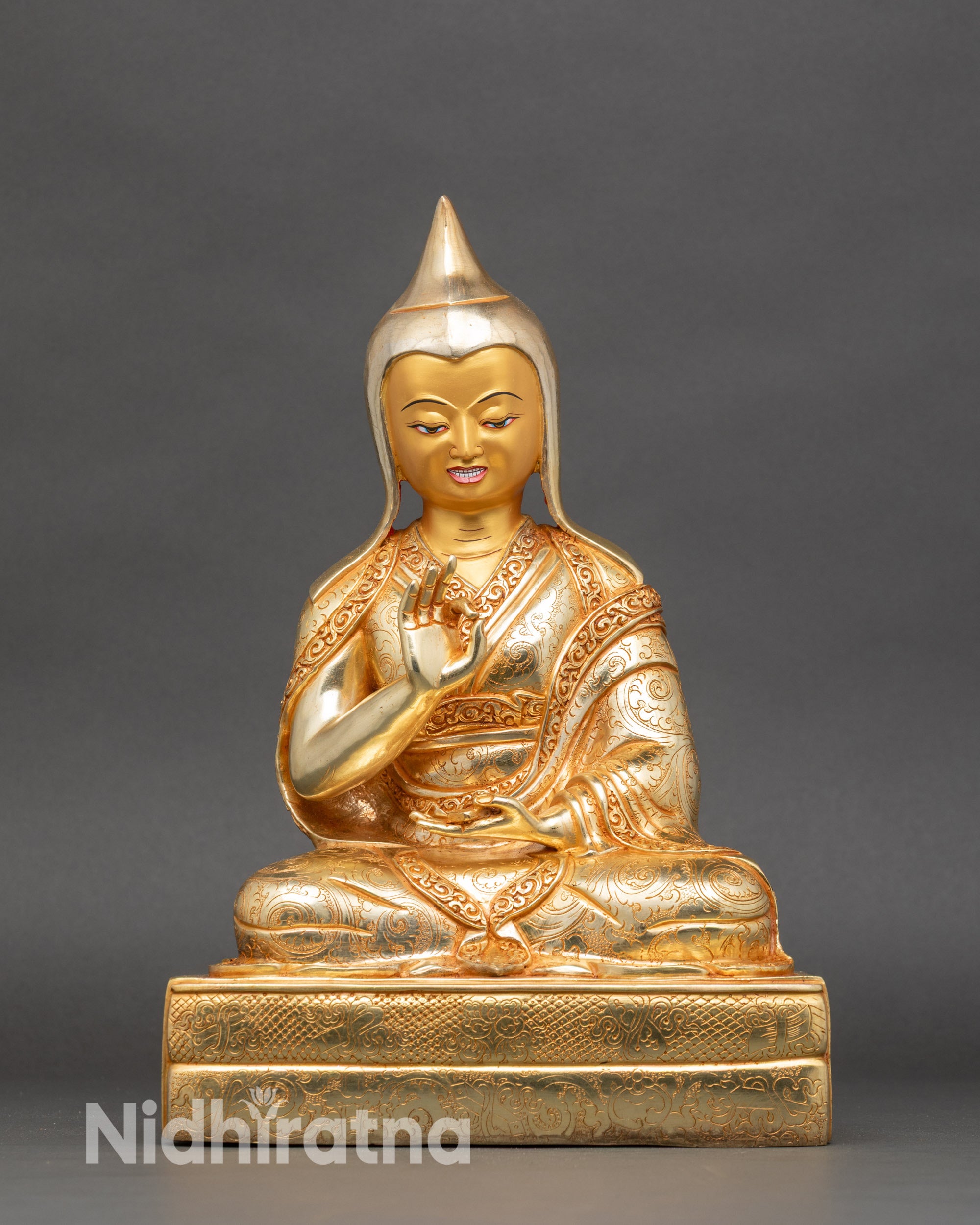 Guru Rinpoche Set Statue for Spiritual Clarity and Protection