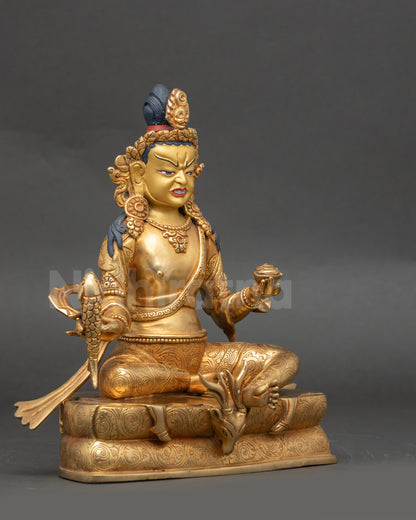 Handmade Set of Tilopa and Naropa Statue for Spiritual Practice