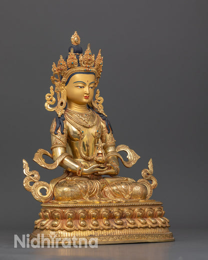 Amitayus Statue: Symbolizing Longevity and Spiritual Tranquility