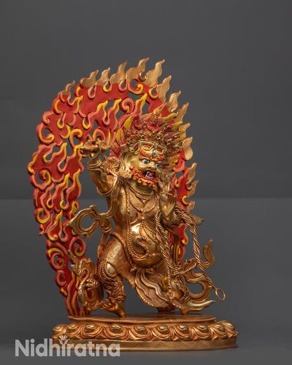 Buddhist Vajrapani Chana Dorje Statue | The Thunderbolt Bearer Statue