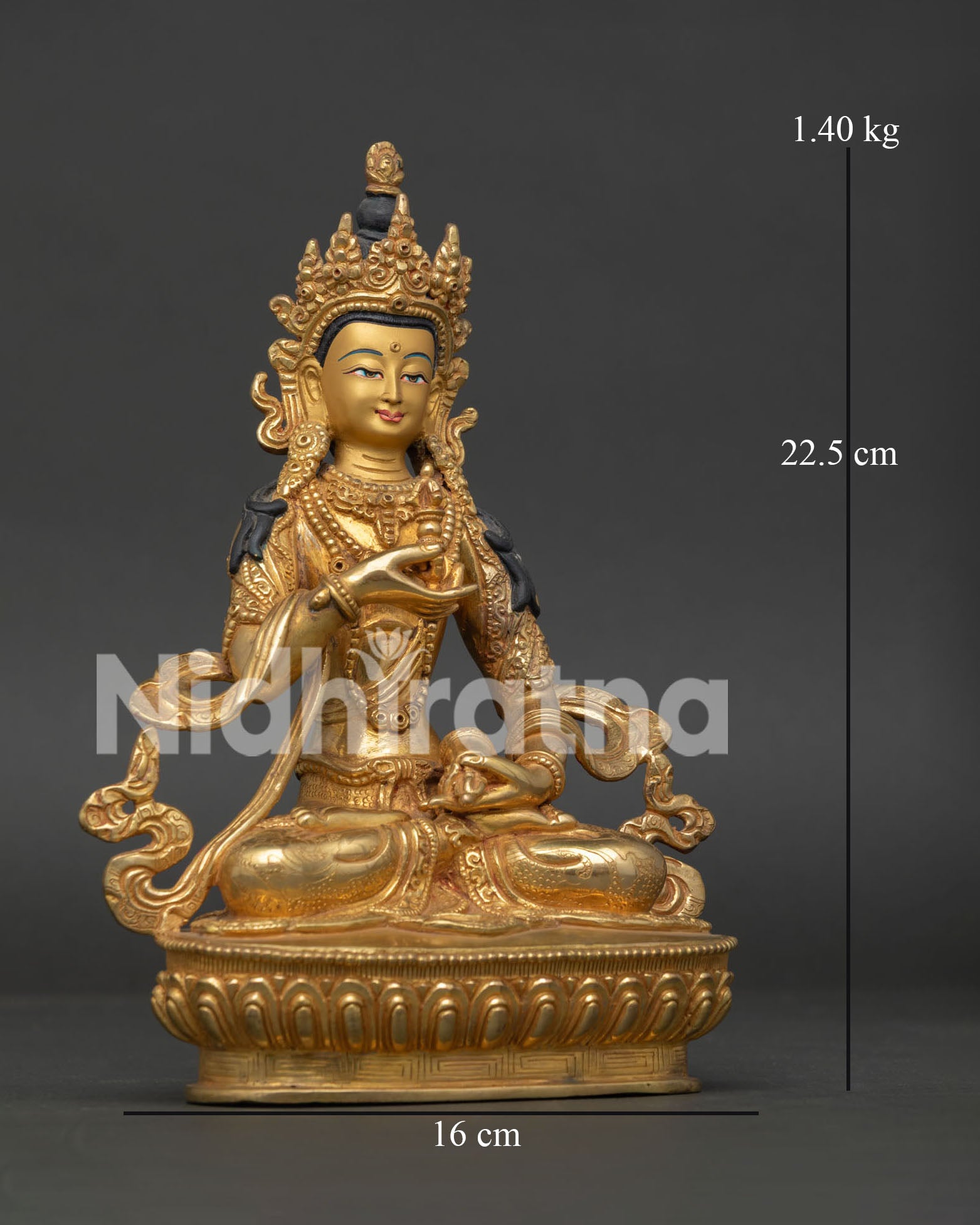 Vajrasattva Statue | Handcrafted Tibetan Purification Deity
