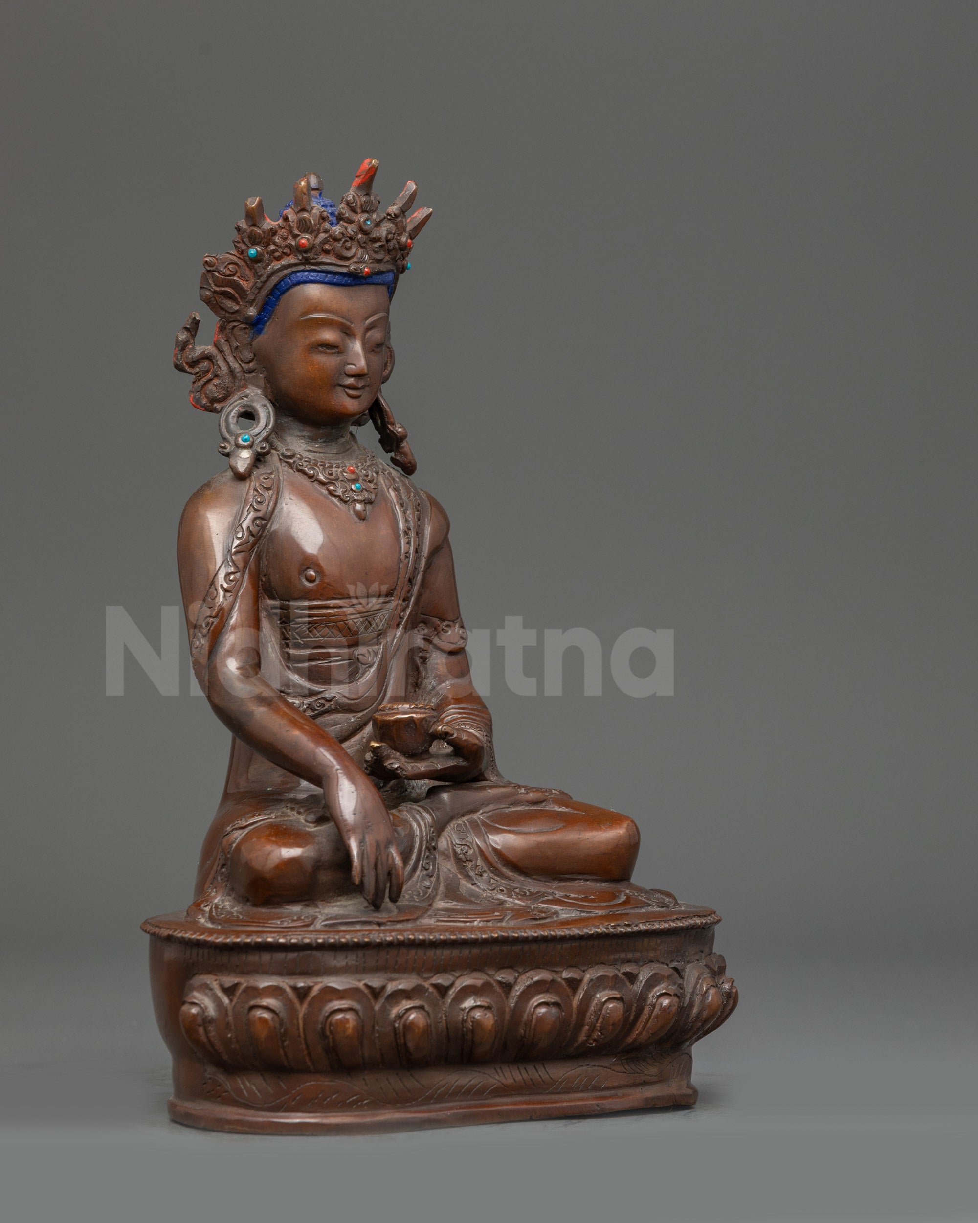 Crown Shakyamuni Buddha Statue